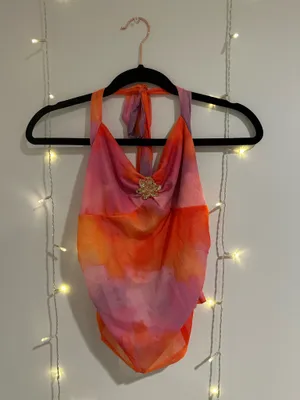 SheIn Summer Halter Top thumbnail 3