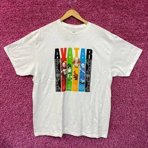 Nickelodeon Avatar The Last Airbender Anime White Tshirt size Extra Large thumbnail 1