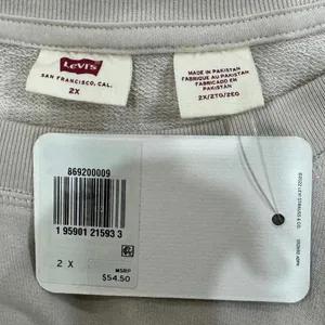 Levi’s Journey Into the Unknown UFO Graphic Crewneck Sweatshirt Plus Size 2X thumbnail 7