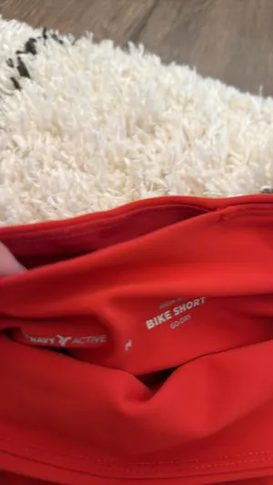 Old Navy Red biker short thumbnail 2