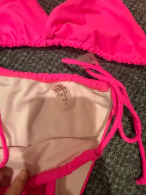 Shein Bikini Set Pink Hot thumbnail 2