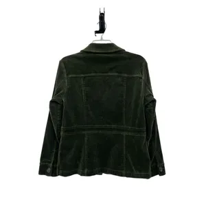 Christopher Banks Jacket Womens S Used Green Corduroy thumbnail 2