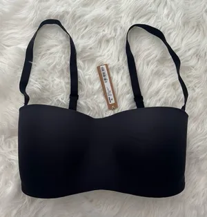 Skims Body Wireless Strapless Bra Onyx Size 34DDD thumbnail 1