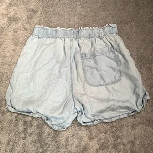 Aerie Light Blue Shorts lyocell thumbnail 6