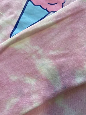 Selena Gomez Black Pink X Tie Dye Sweatshirt M thumbnail 6