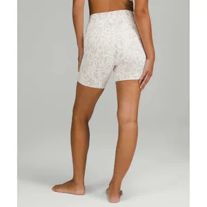 Lululemon Align High-Rise Short 6 Cheetah Camo Antique White Multi Size 2 thumbnail 2