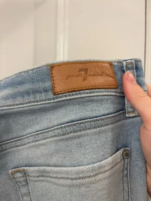 7 for all mankind luxe vintage Josefina boyfriend Jean denim thumbnail 6