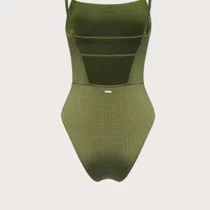 Berlook Green Textured Backless One thumbnail 5