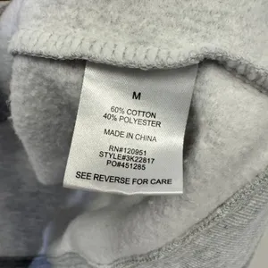 Hippie Rose Heather Gray Quarter Snap Mock Neck Sweatshirt‎ Medium Athleisure thumbnail 10