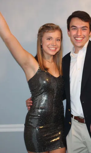 H&M Sparkly Mini Dress thumbnail 1