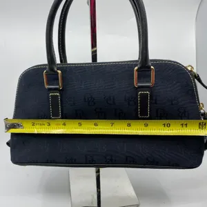 Dooney & Bourke Black Large Leather Shoulder Bag thumbnail 2