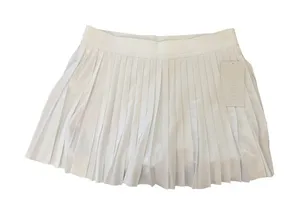Athleta Match Point Pleated Skort White Lightweight‎ Stretch Size L NWT thumbnail 1
