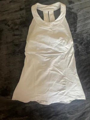 Lululemon White  Tank thumbnail 1