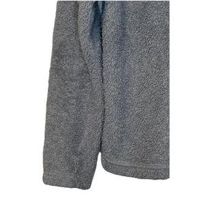 Patagonia Women's‎ Sweater Los Gastos 1/4 Zip Fleece Pullover Heather Gray Small thumbnail 3