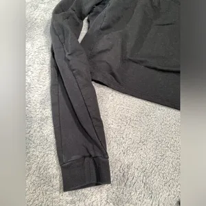 Gymshark black cropped long sleeve top XL thumbnail 5