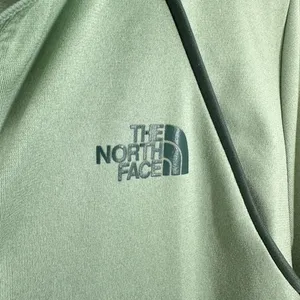 The North Face Womens Long Sleeve Pullover Quarter Zip Top Sage Green Outdoors‎ thumbnail 4