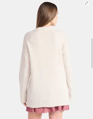 No Boundaries Button-Front Grandpa Cardigan Sweater thumbnail 3