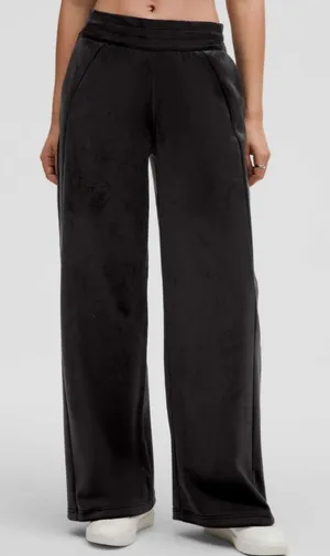 Lululemon Scuba Mid-Rise Wide-Leg Pant *Velvet Black thumbnail 1