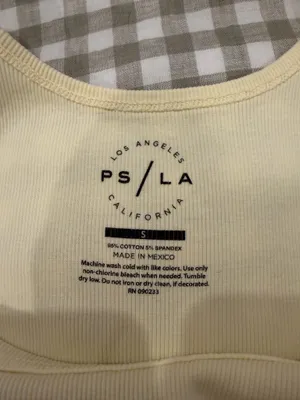 PacSun Yellow Tank thumbnail 2