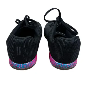 NOBULL Trainer Black Neon Pixel Low Top Training Shoes Size W 8 / M 6.5 thumbnail 3