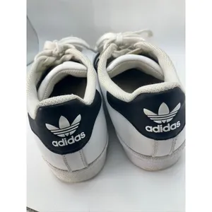 Adidas Superstar Sneakers Womens 6.5 White Black Shell Toe C77153‎ thumbnail 6
