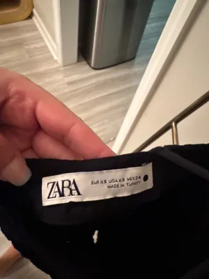 Zara Black Mini Dress thumbnail 3