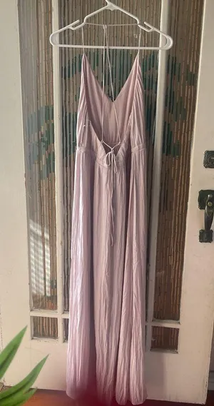 Sadie & Sage Light pink maxi dress with adjustable straps #maxidress size M thumbnail 3