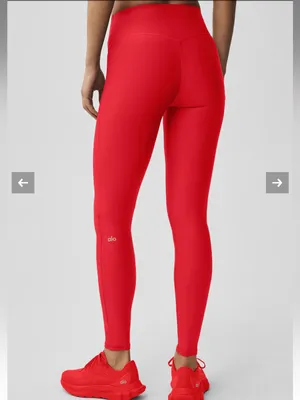 Alo Yoga Airlift High Waist Sleek Leggings 28" Size small thumbnail 2