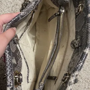 Kate Spade Maryanne Snakeskin Purse Shoulder Bag Quilted Preppy Y2K Glam thumbnail 4
