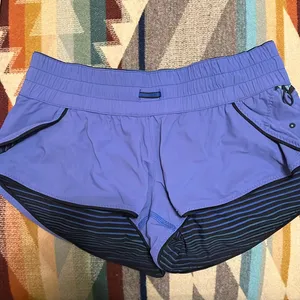 Lululemon Stylish Blue Athletic Shorts thumbnail 1