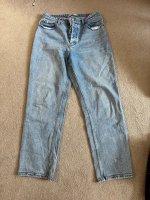 Abercrombie High-Rise Dad Jeans Curve Love thumbnail 1