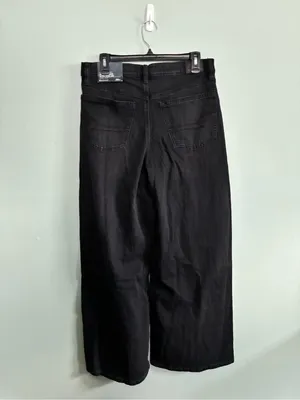 NWT American Eagle Dreamy Drape Strigid Ultra Wide Leg Jeans Low Rise 6 R 28 thumbnail 5