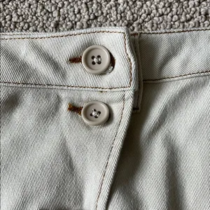 Stylish Cream Button-Front Skirt thumbnail 2