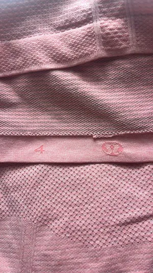 Pink Lululemon Swiftly Tech Short Sleeve thumbnail 4