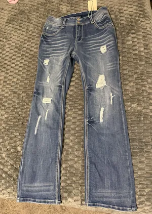 Flamingals Jeans Blue Size 10 thumbnail 1