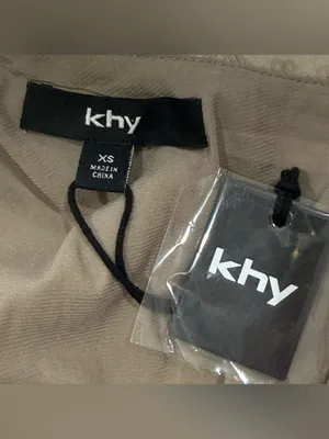 NWT Khy Sequin One Shoulder Mini Dress XS Champagne Cocktail Party City Chic thumbnail 9