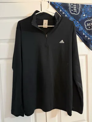 Adidas Quarter-Zip Black thumbnail 1