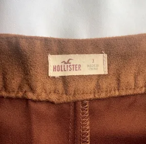 Hollister Brown Suede High-Rise Shorts thumbnail 6