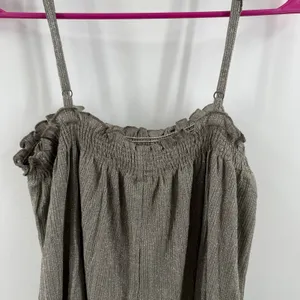 Amadi Tank Top SZ Small Wyatt NEW Boho Fairy Shimmer Anthropologie Smock Cami thumbnail 10