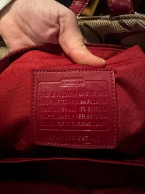 Coach Diaper Bag Tote thumbnail 4