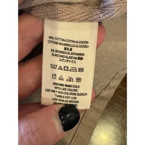 Free People Pink Distressed Button Front Crew Neck Lou‎ Military Jacket Size M thumbnail 11