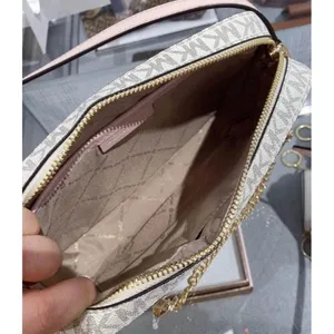 Michael Kors Powder Blush Jet Set Large Chain Crossbody Purse thumbnail 8