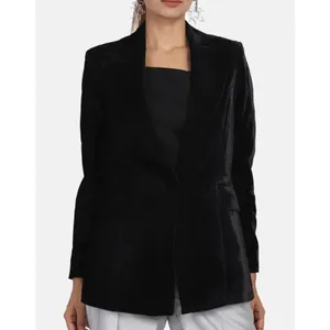 PowerSutra Velour Velvet Finnish Lined Jacket Women‎ Sz 11XL Office Holiday New thumbnail 3