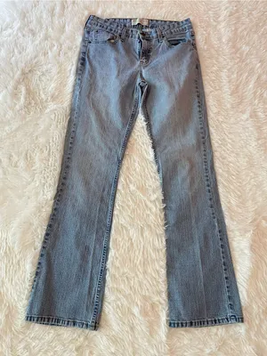 Y2K Levi’s Strauss stretch low rise bootcut Light Wash Women’s Jeans, size 6 thumbnail 5