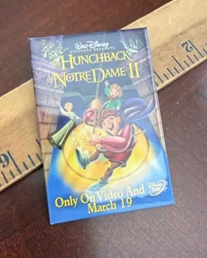 Vintage Hunchback Norte dame 2 brooch thumbnail 1