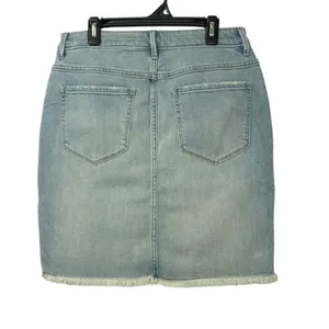 Abercrombie & Fitch Light Blue Mini Jeans Skirt(Size 28) thumbnail 2