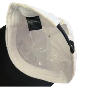 NWT Game Day Two-Tone Baseball Cap Black White Embroidered Sports Hat OS thumbnail 8