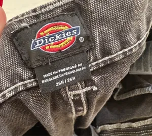 Women’s 26R Dickies Acid Wash (Black/Grey) Cargo Pants thumbnail 4