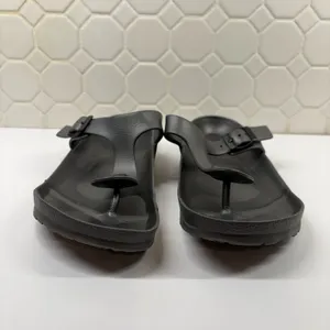 Birkenstock Gizeh EVA Sandals Women 39 Black Lightweight Waterproof Flip Flop thumbnail 5