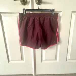 Nike pink brown stripe dri fit shorts thumbnail 7
